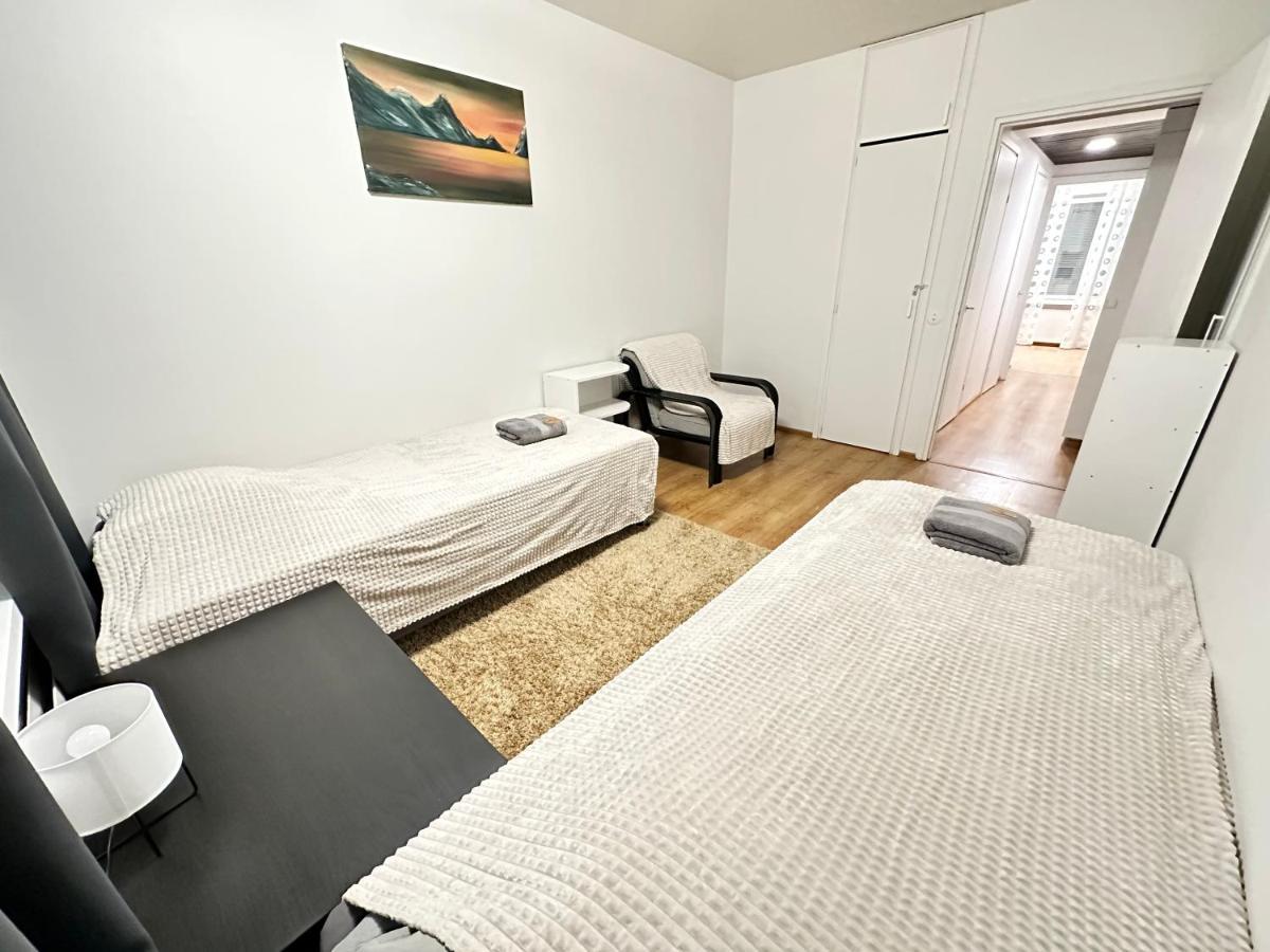 3-Room Apartment In Oulu Center, Parking Exterior foto